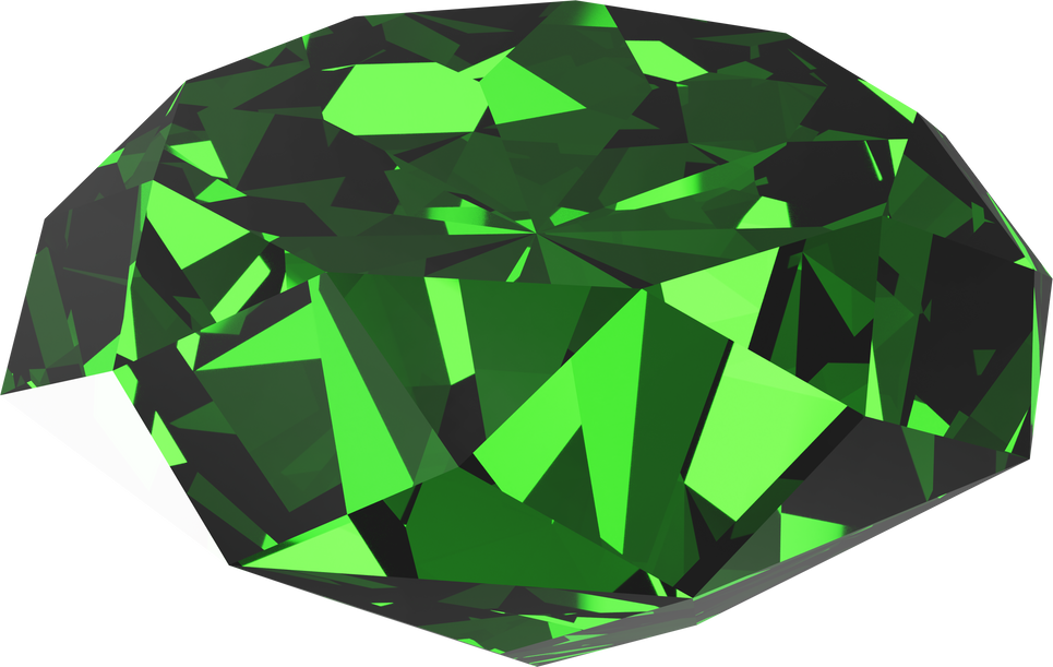 Diamond 3d rendering.